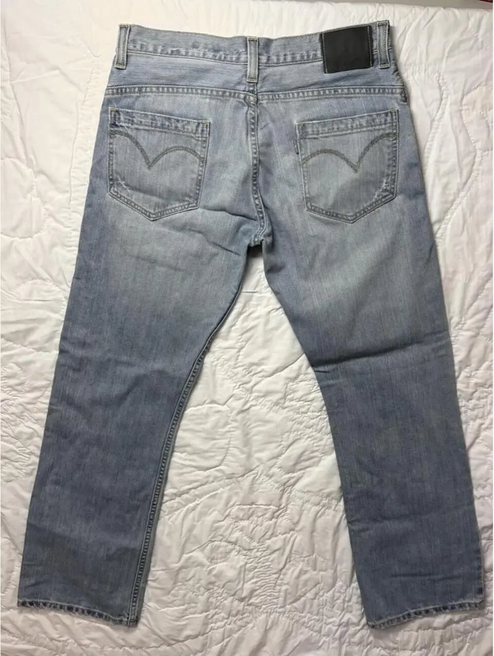 Silver Tab Boot 31 blue denim jeans 31x32 #denim